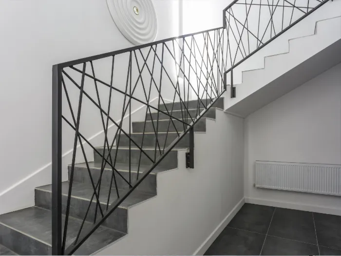 Balustrada schodowa ze stali kategoria