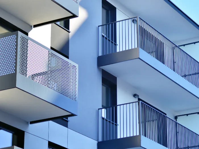 Balustrada ocynkowana