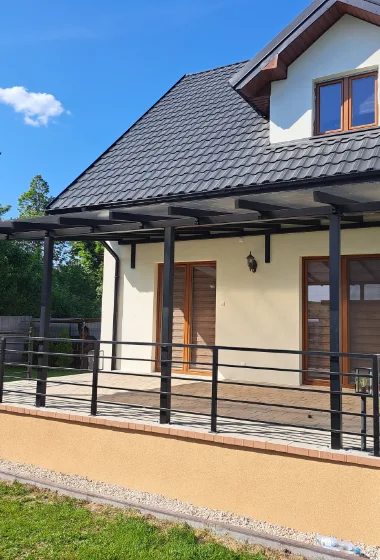 Daszki nad drzwi balkon taras