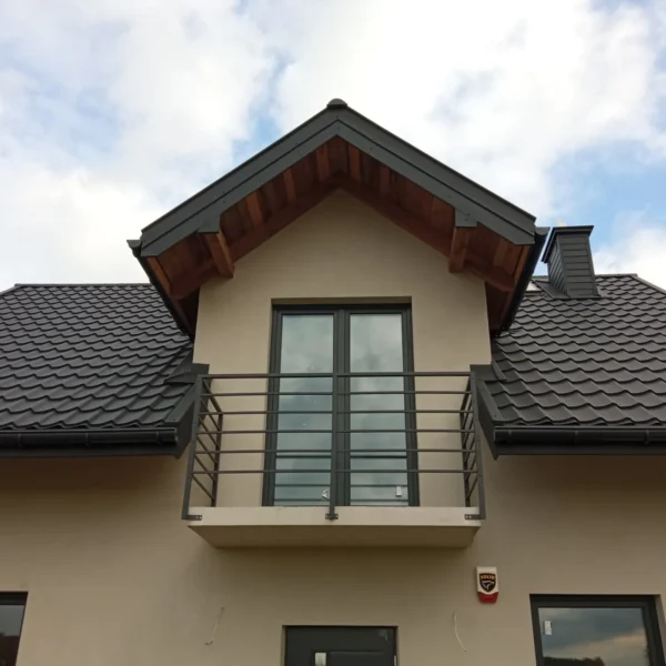 Zdjęcie realizacji balustrady balkonowej