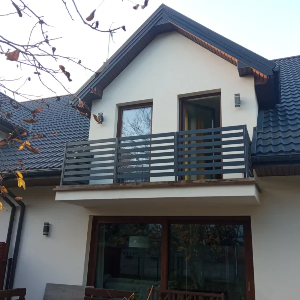 Zdjęcie realizacji balustrady balkonowej