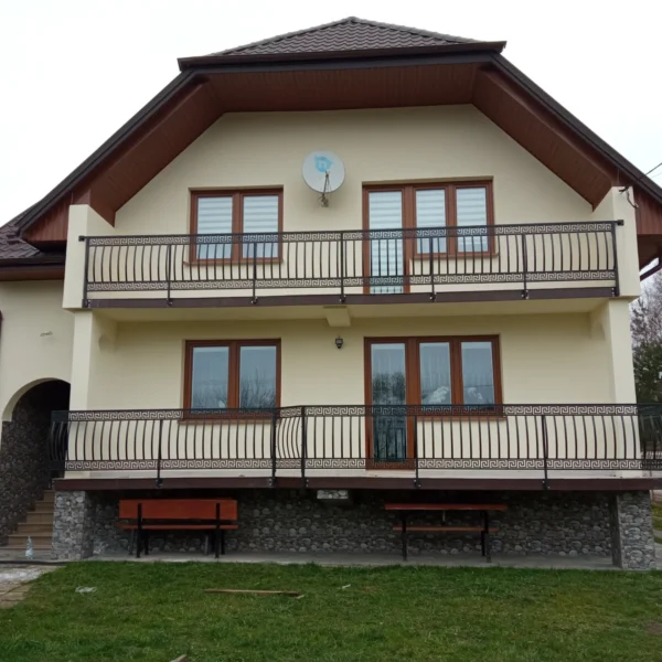 Zdjęcie realizacji balustrady balkonowej