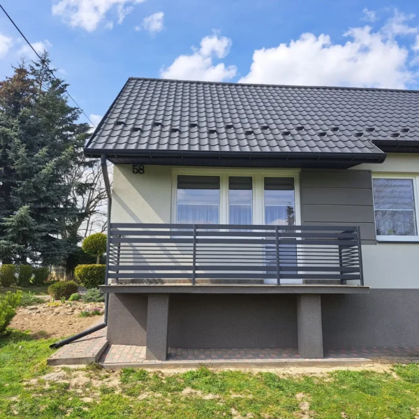 Zdjęcie realizacji balustrady balkonowej