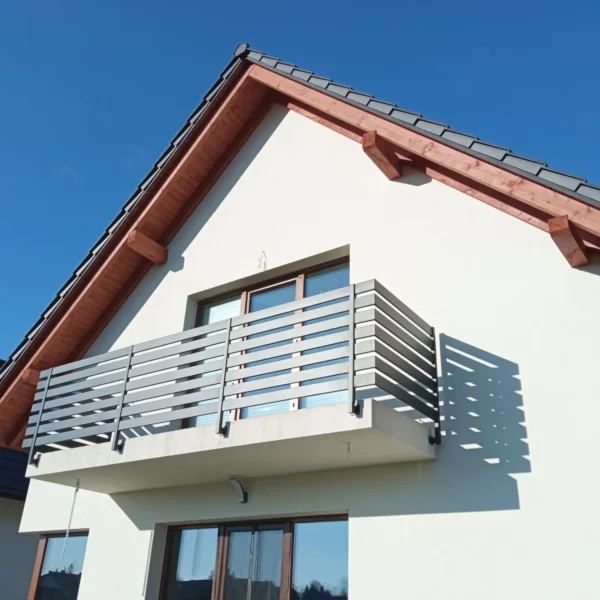 Zdjęcie realizacji balustrady balkonowej