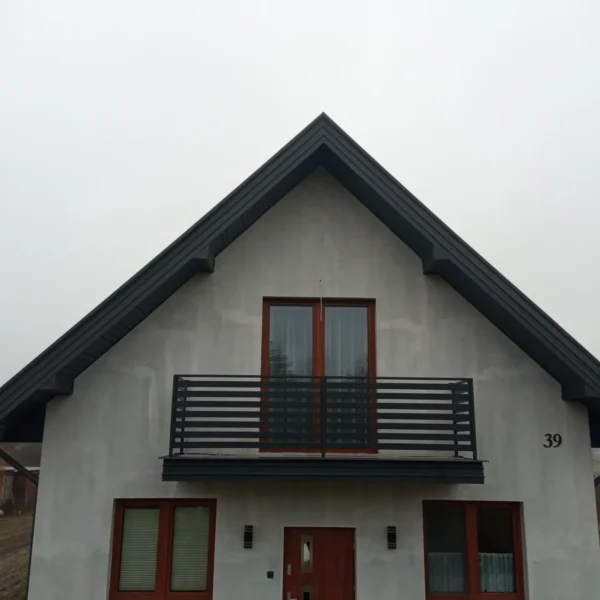 Zdjęcie realizacji balustrady balkonowej