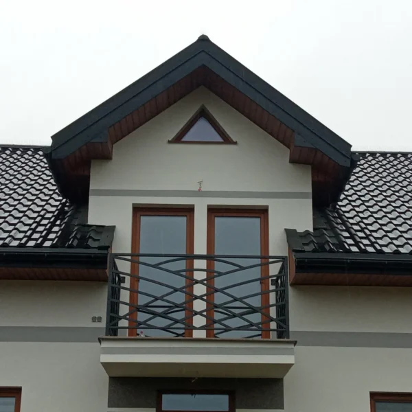 Zdjęcie realizacji balustrady balkonowej