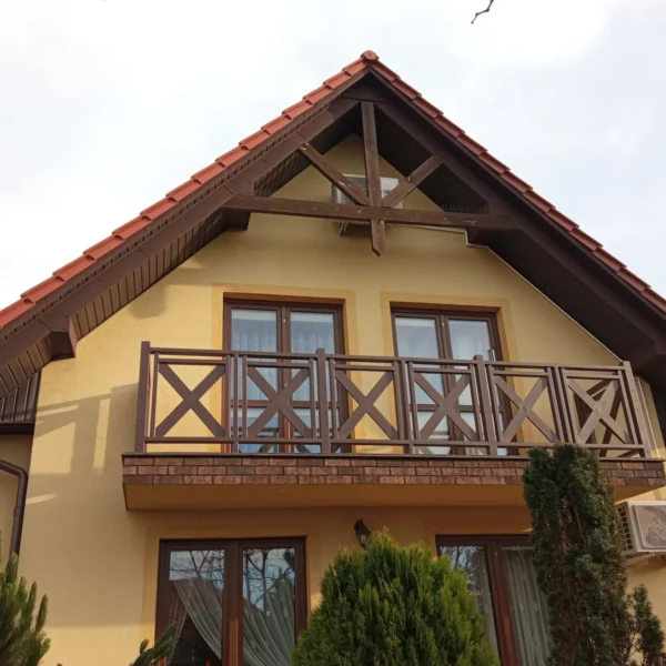 Zdjęcie realizacji balustrady balkonowej