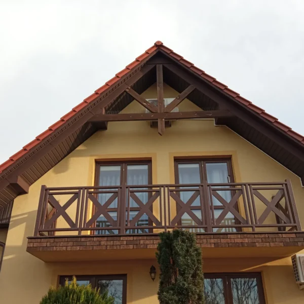 Zdjęcie realizacji balustrady balkonowej