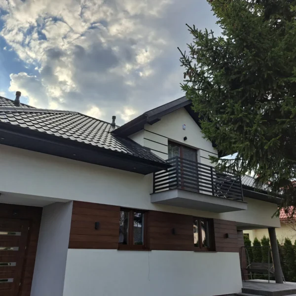 Zdjęcie realizacji balustrady balkonowej