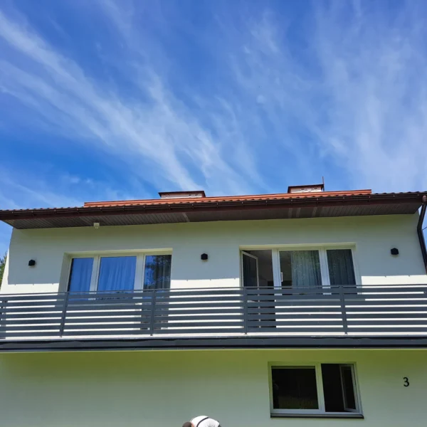 Zdjęcie realizacji balustrady balkonowej