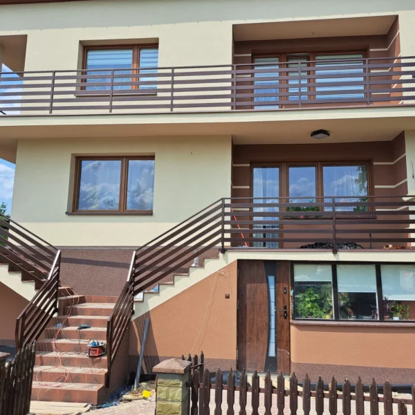 Zdjęcie realizacji balustrady balkonowej