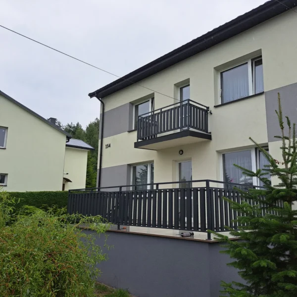 Zdjęcie realizacji balustrady balkonowej