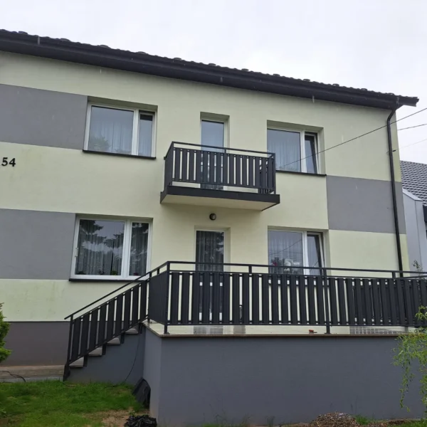 Zdjęcie realizacji balustrady balkonowej