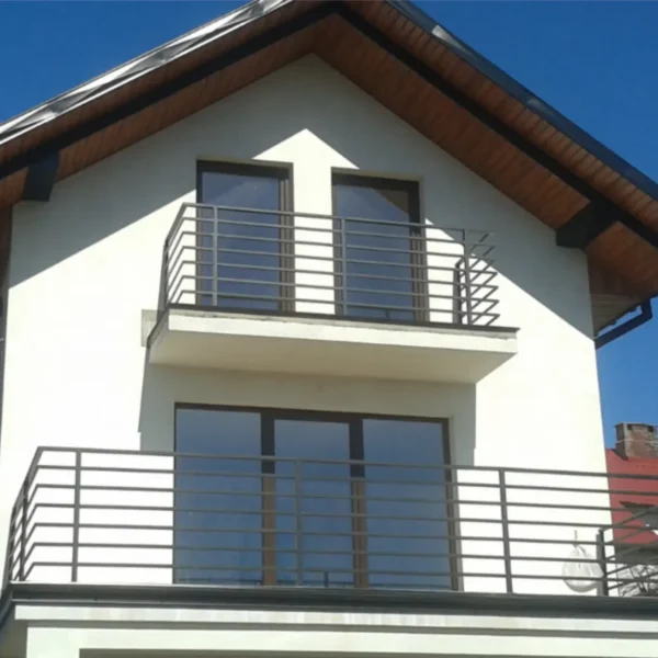 Zdjęcie realizacji balustrady balkonowej