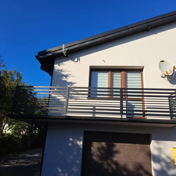 Zdjęcie realizacji balustrady balkonowej