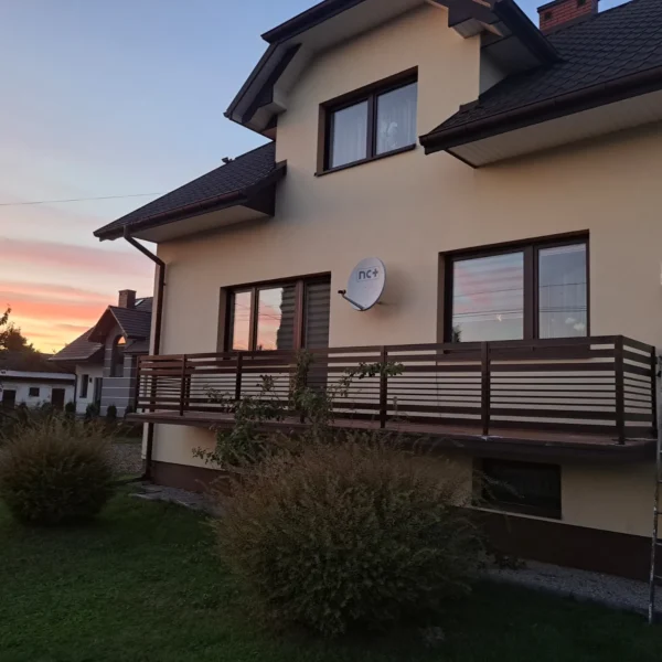 Zdjęcie realizacji balustrady balkonowej