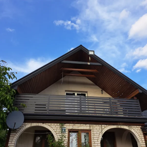 Zdjęcie realizacji balustrady balkonowej