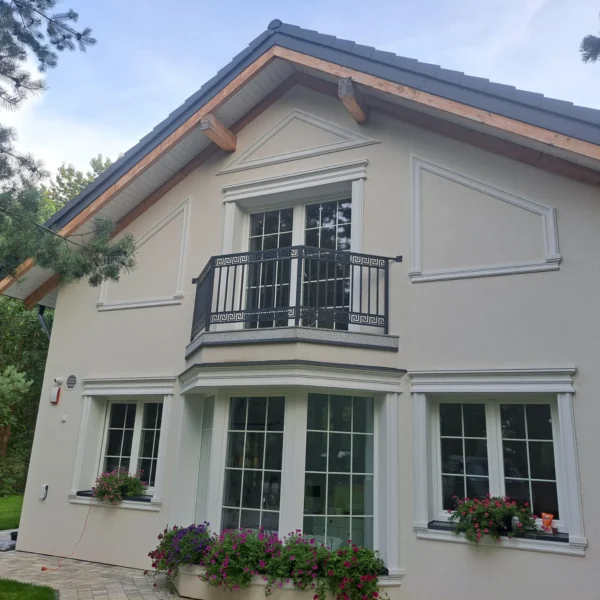 Zdjęcie realizacji balustrady balkonowej