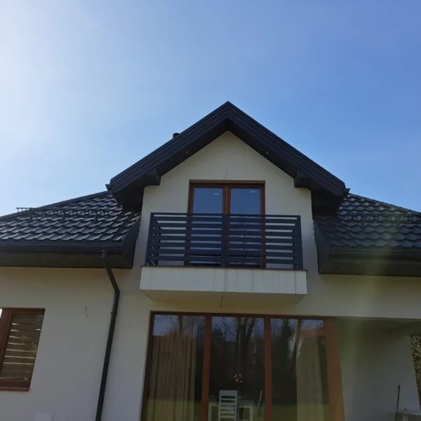 Zdjęcie realizacji balustrady balkonowej