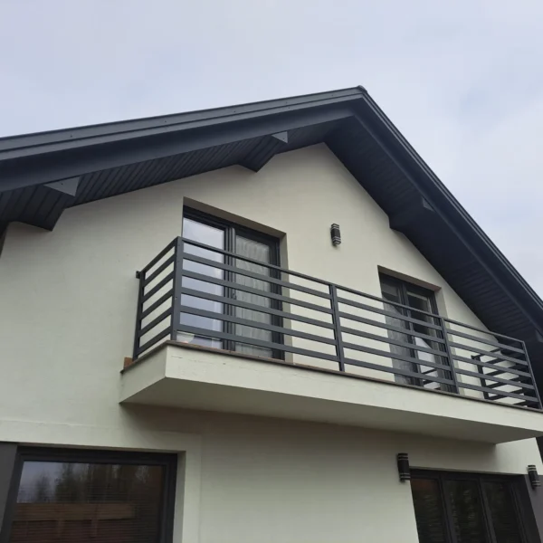 Zdjęcie realizacji balustrady balkonowej