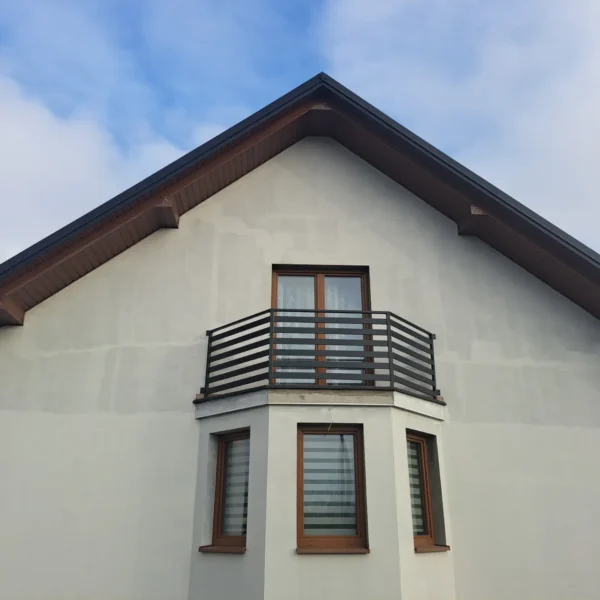 Zdjęcie realizacji balustrady balkonowej