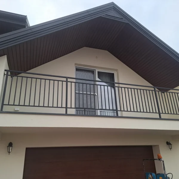 Zdjęcie realizacji balustrady balkonowej