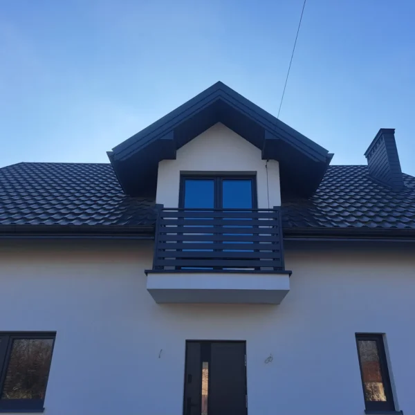 Zdjęcie realizacji balustrady balkonowej