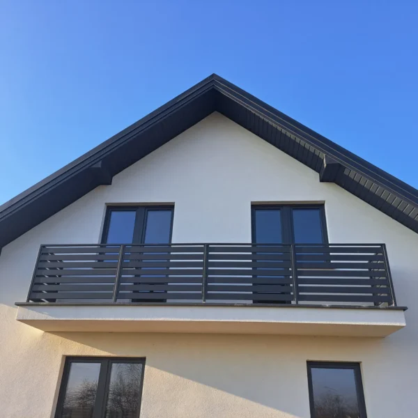 Zdjęcie realizacji balustrady balkonowej