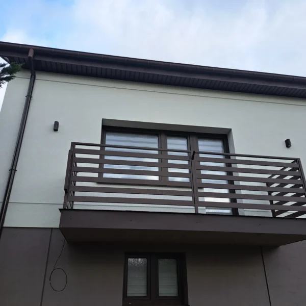 Zdjęcie realizacji balustrady balkonowej