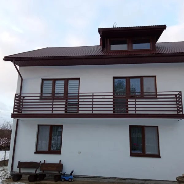 Zdjęcie realizacji balustrady balkonowej