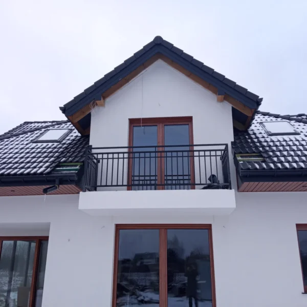 Zdjęcie realizacji balustrady balkonowej