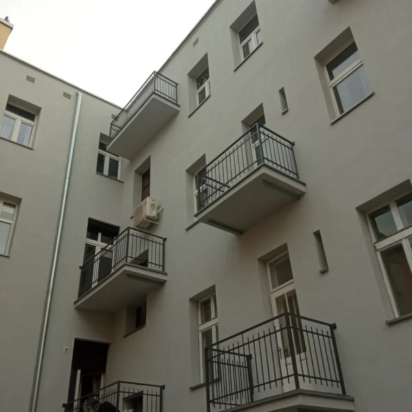 Zdjęcie realizacji balustrady balkonowej