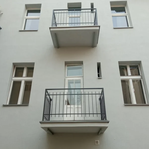 Zdjęcie realizacji balustrady balkonowej