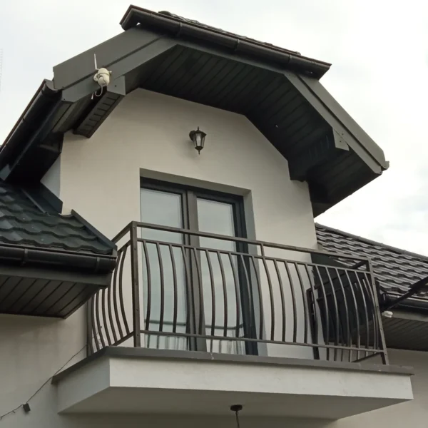 Zdjęcie realizacji balustrady balkonowej