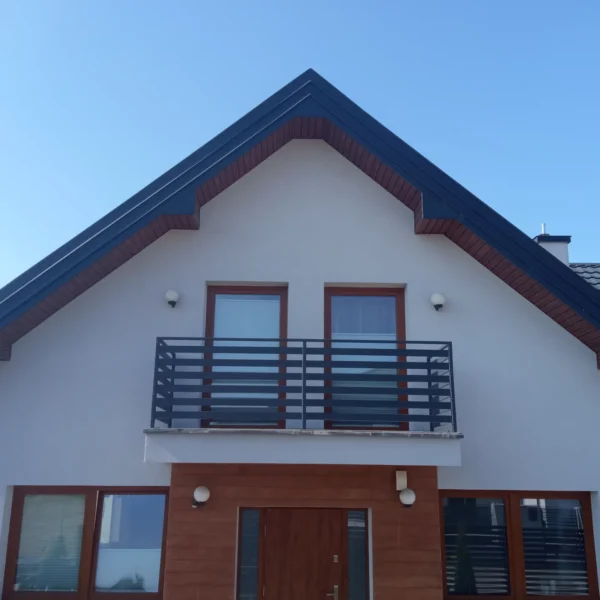 Zdjęcie realizacji balustrady balkonowej