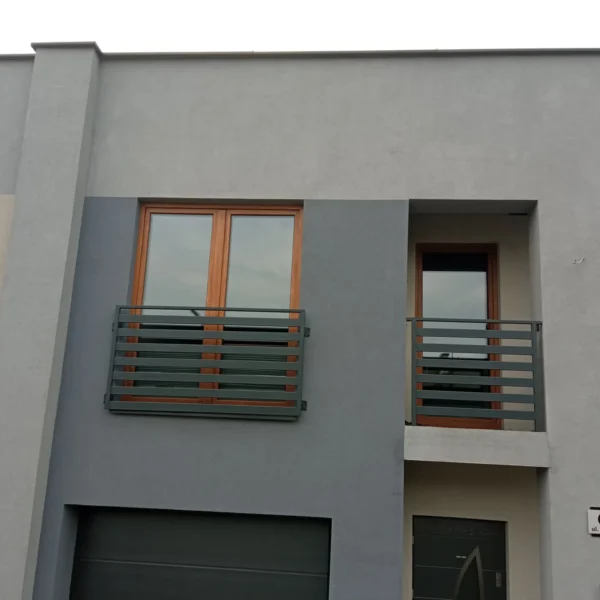 Zdjęcie realizacji balustrady balkonowej