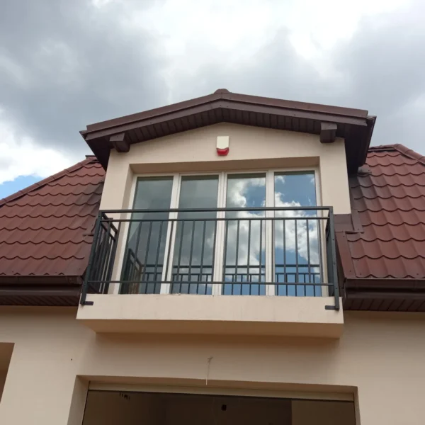 Zdjęcie realizacji balustrady balkonowej