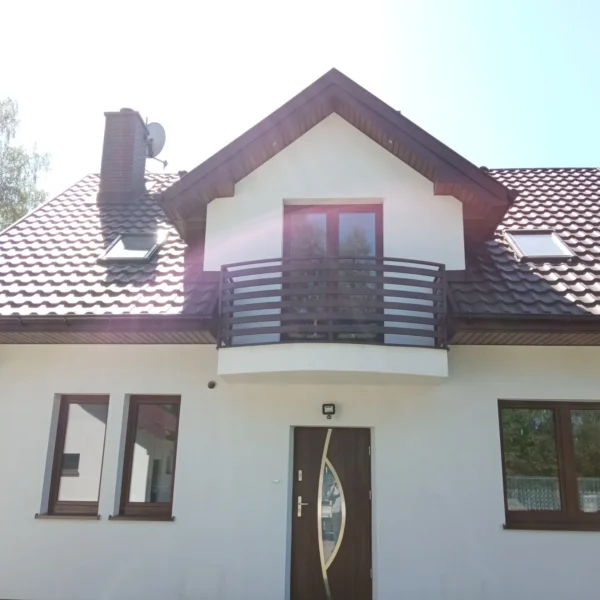 Zdjęcie realizacji balustrady balkonowej