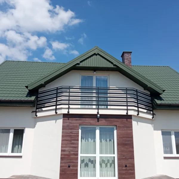 Zdjęcie realizacji balustrady balkonowej