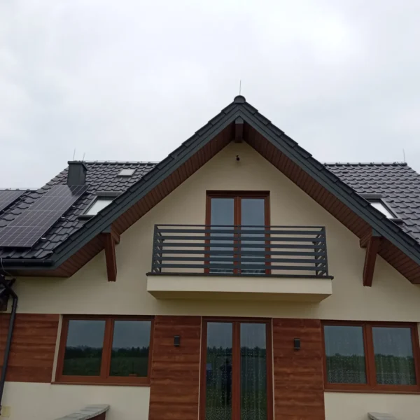 Zdjęcie realizacji balustrady balkonowej