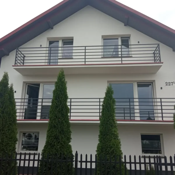 Zdjęcie realizacji balustrady balkonowej