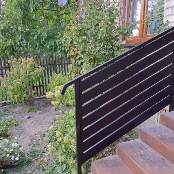 Zdjęcie realizacji balustrady schodowej