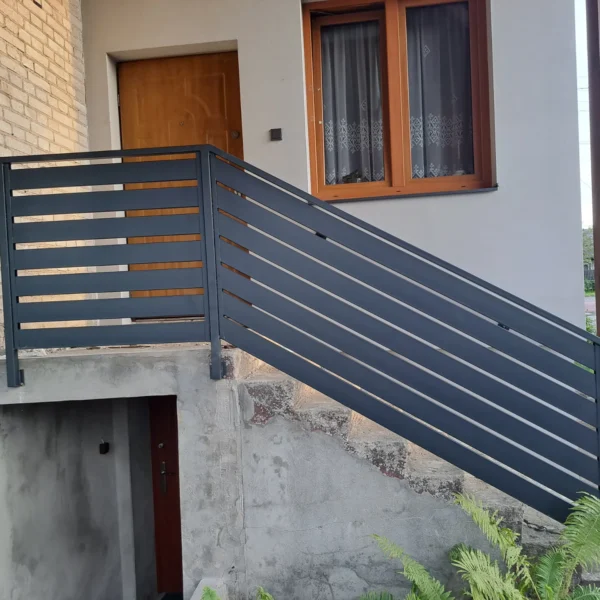 Zdjęcie realizacji balustrady schodowej