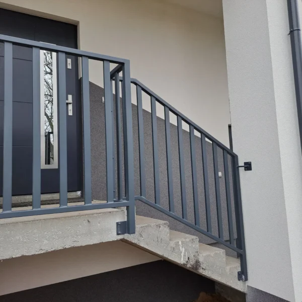 Zdjęcie realizacji balustrady schodowej