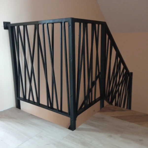 Zdjęcie realizacji balustrady schodowej