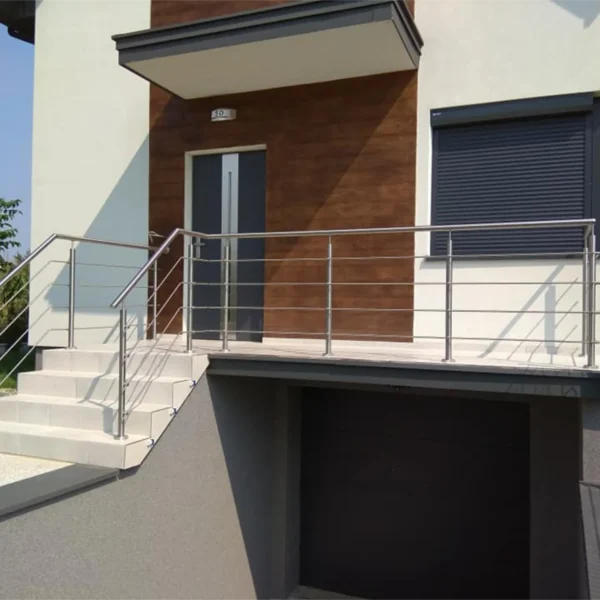 Zdjęcie realizacji balustrady schodowej