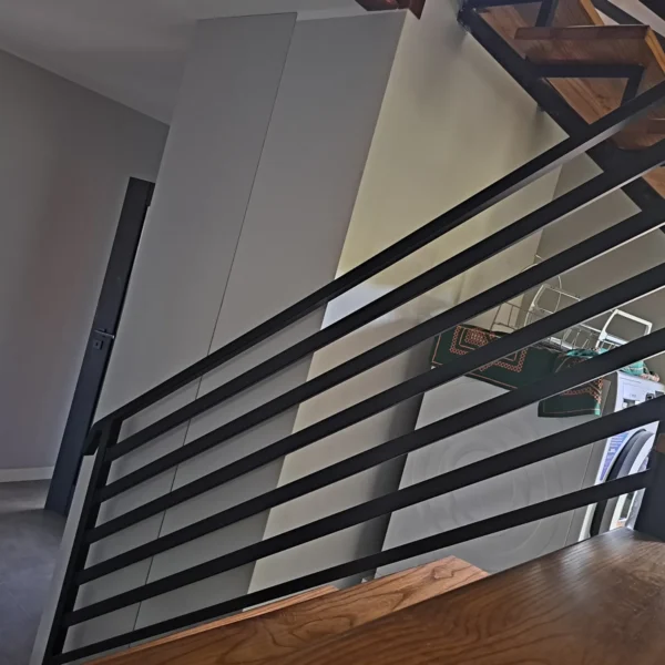 Zdjęcie realizacji balustrady schodowej