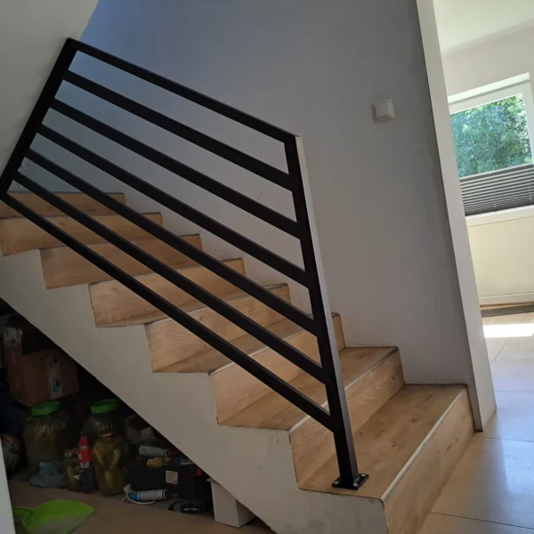 Zdjęcie realizacji balustrady schodowej