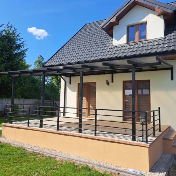 Zdjęcie realizacji konstrukcji metalowej