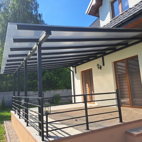 Zdjęcie realizacji konstrukcji metalowej